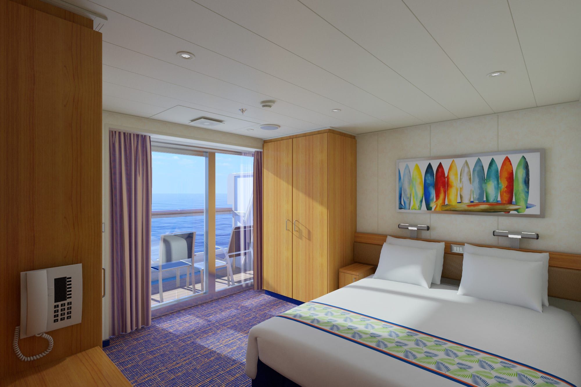 Carnival Sunrise Balcony (8A) cabin, photo 3 of 3