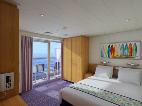 Carnival Sunrise Balcony (8A) cabin, photo 3 of 3