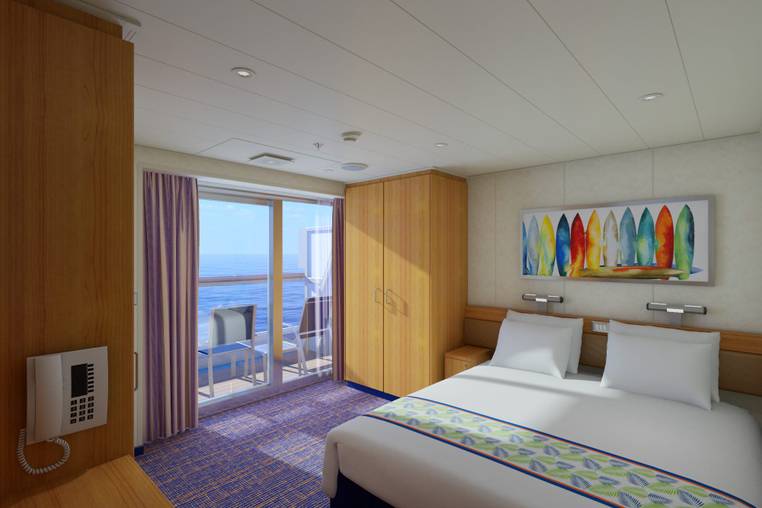 Carnival Sunrise Balcony (8A) cabin, photo 3 of 3