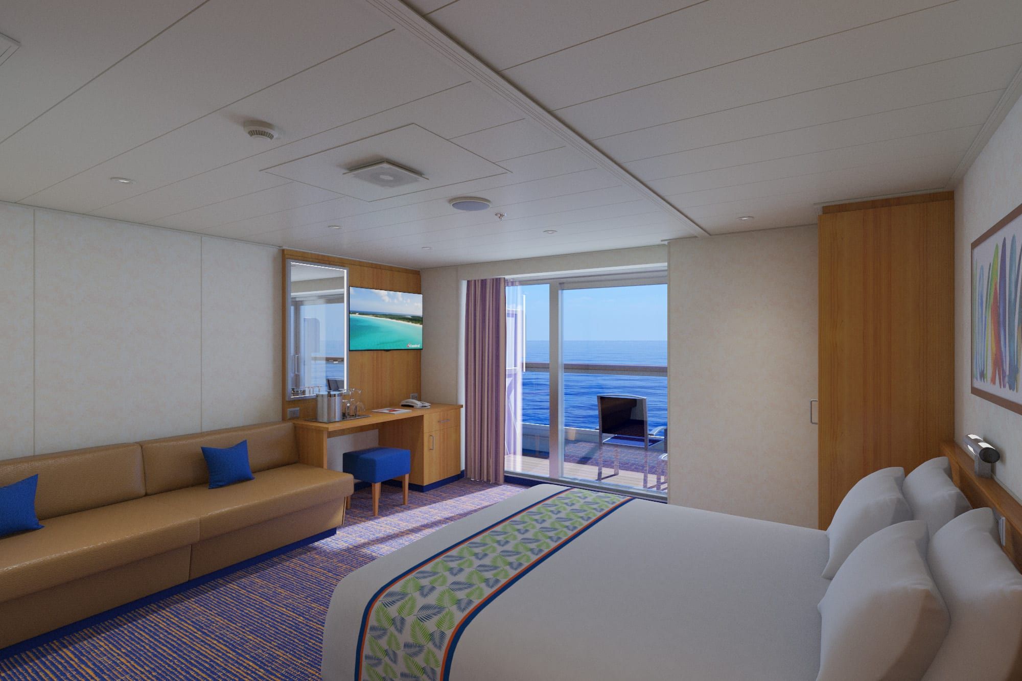 Carnival Sunrise Balcony - Accessible (9B) cabin