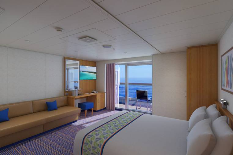 Carnival Sunrise Balcony - Accessible (9B) cabin