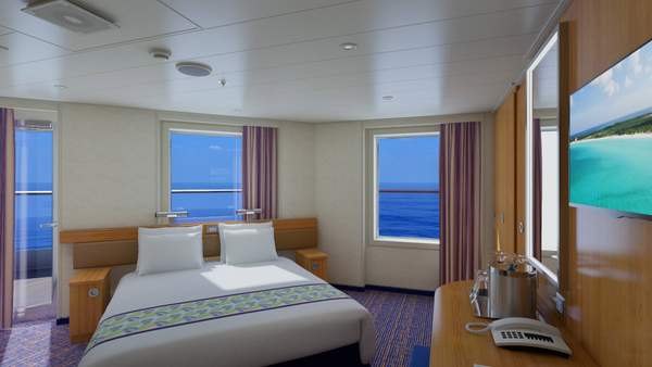 Carnival Sunrise Premium Vista Balcony (9C) cabin, photo 1 of 3 Carnival Sunrise Premium Vista Balcony (9C) cabin, photo 1 of 3