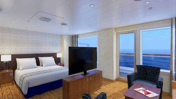 Carnival Sunrise Grand Suite (GS) cabin Carnival Sunrise Grand Suite (GS) cabin