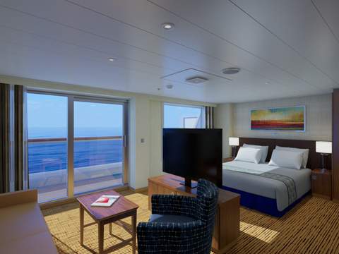Carnival Sunrise Grand Suite - Accessible (GS) cabin