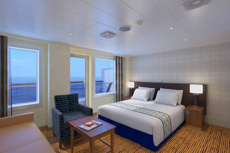 Carnival Sunrise Ocean Suite (OS) cabin