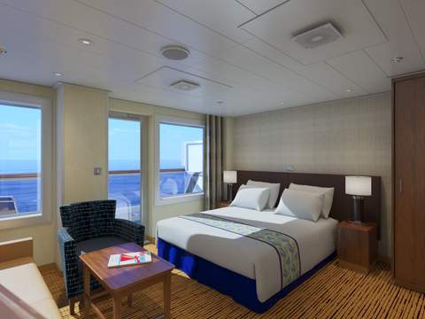 Carnival Sunrise Ocean Suite - Accessible (OS) cabin