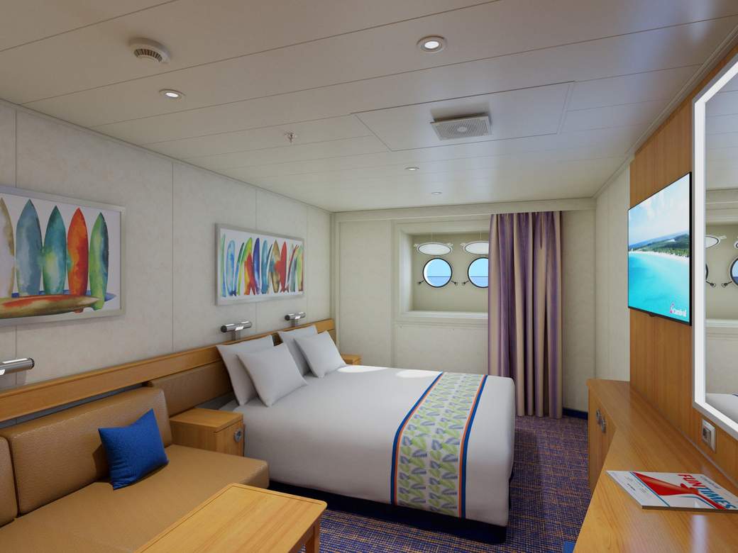 Carnival Sunrise Porthole (PT) cabin Carnival Sunrise Porthole (PT) cabin
