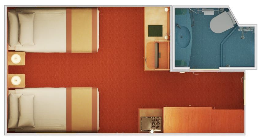 Carnival Liberty Interior (4B) floor plan