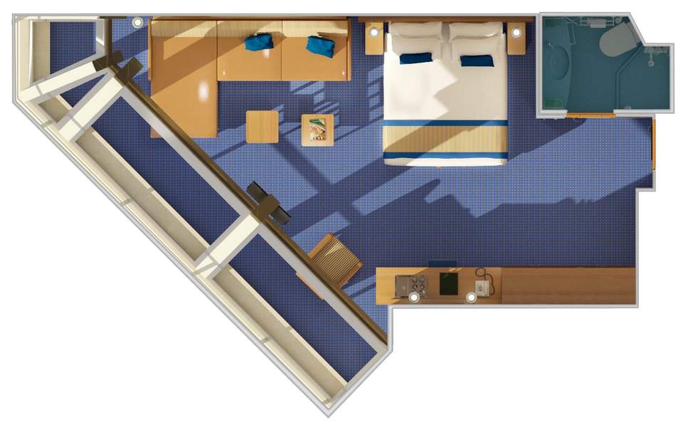 Carnival Glory Scenic Grand Ocean View (6K) floor plan Carnival Glory Scenic Grand Ocean View (6K) floor plan