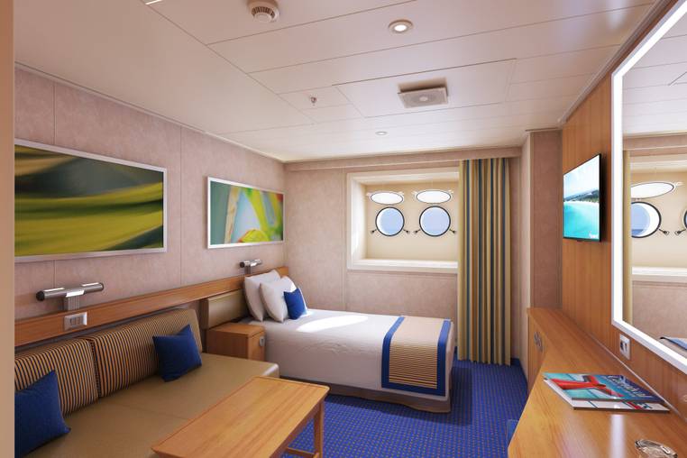Carnival Radiance Interior Upper/Lower (1A) cabin, photo 2 of 6