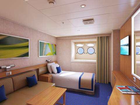Carnival Radiance Interior Upper/Lower (1A) cabin, photo 2 of 6 Carnival Radiance Interior Upper/Lower (1A) cabin, photo 2 of 6