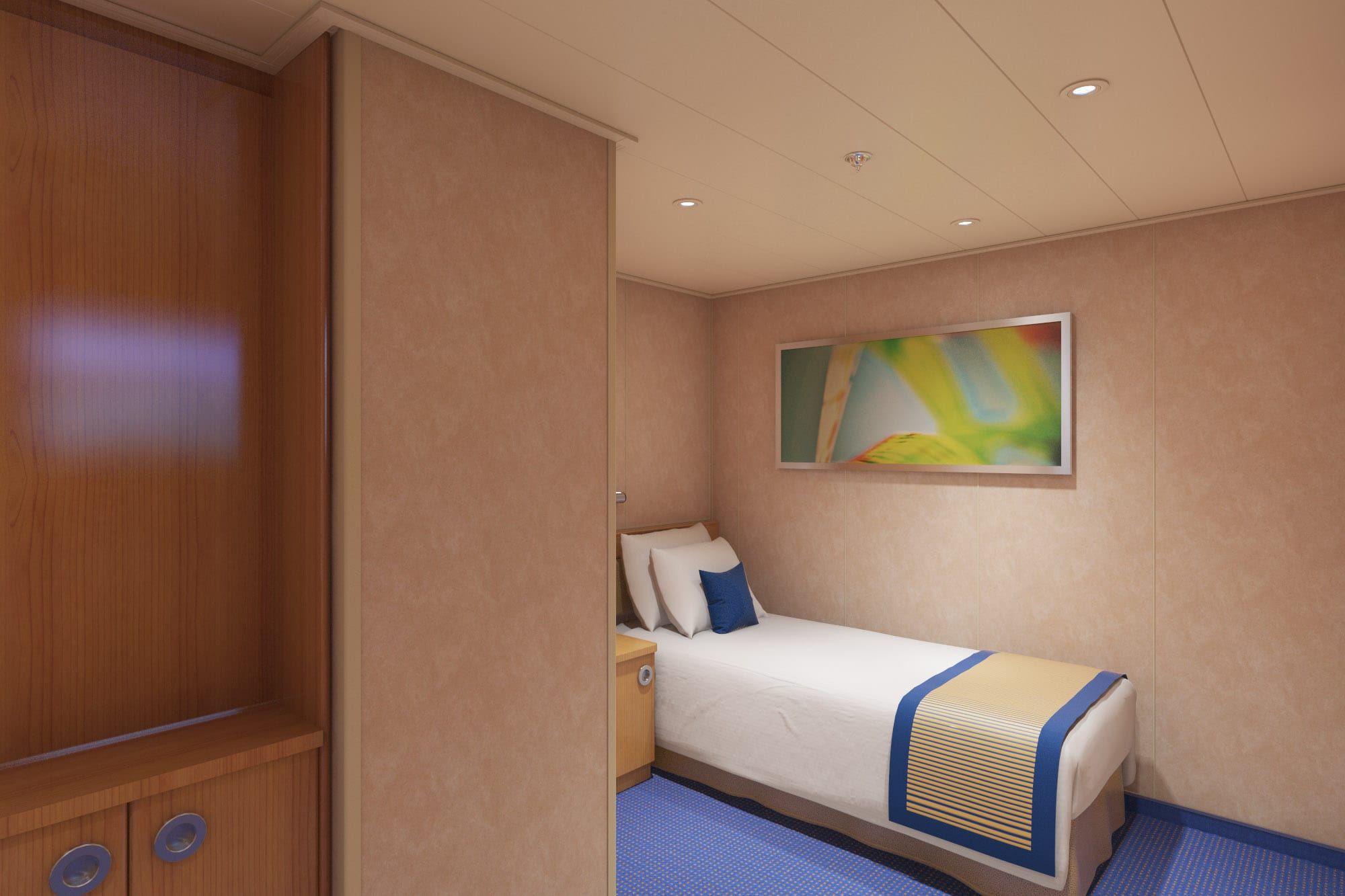 Carnival Radiance Interior Upper/Lower (1A) cabin, photo 4 of 6