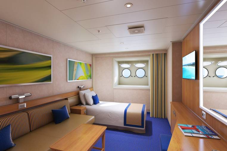 Carnival Radiance Interior Upper/Lower (1A) cabin, photo 1 of 6