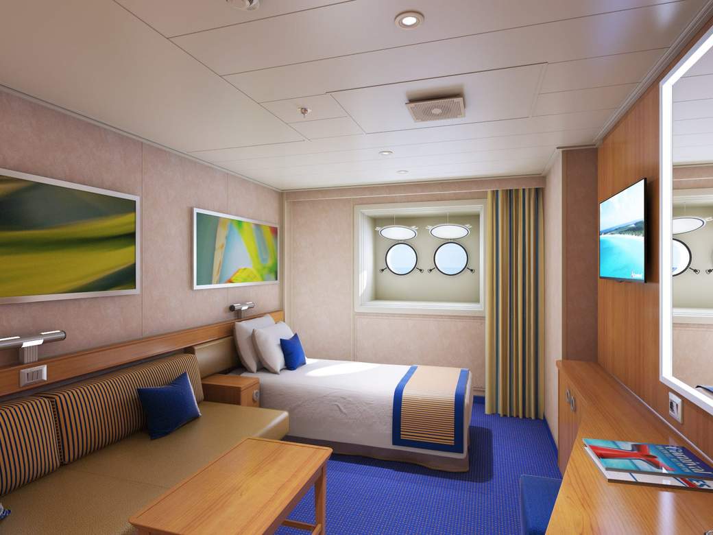 Carnival Radiance Interior Upper/Lower (1A) cabin, photo 1 of 6 Carnival Radiance Interior Upper/Lower (1A) cabin, photo 1 of 6