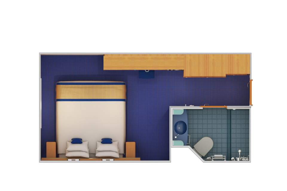 Carnival Sunrise Interior (4C) floor plan Carnival Sunrise Interior (4C) floor plan