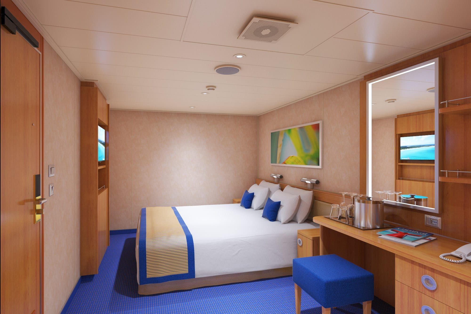 Carnival Radiance Interior (4D) cabin