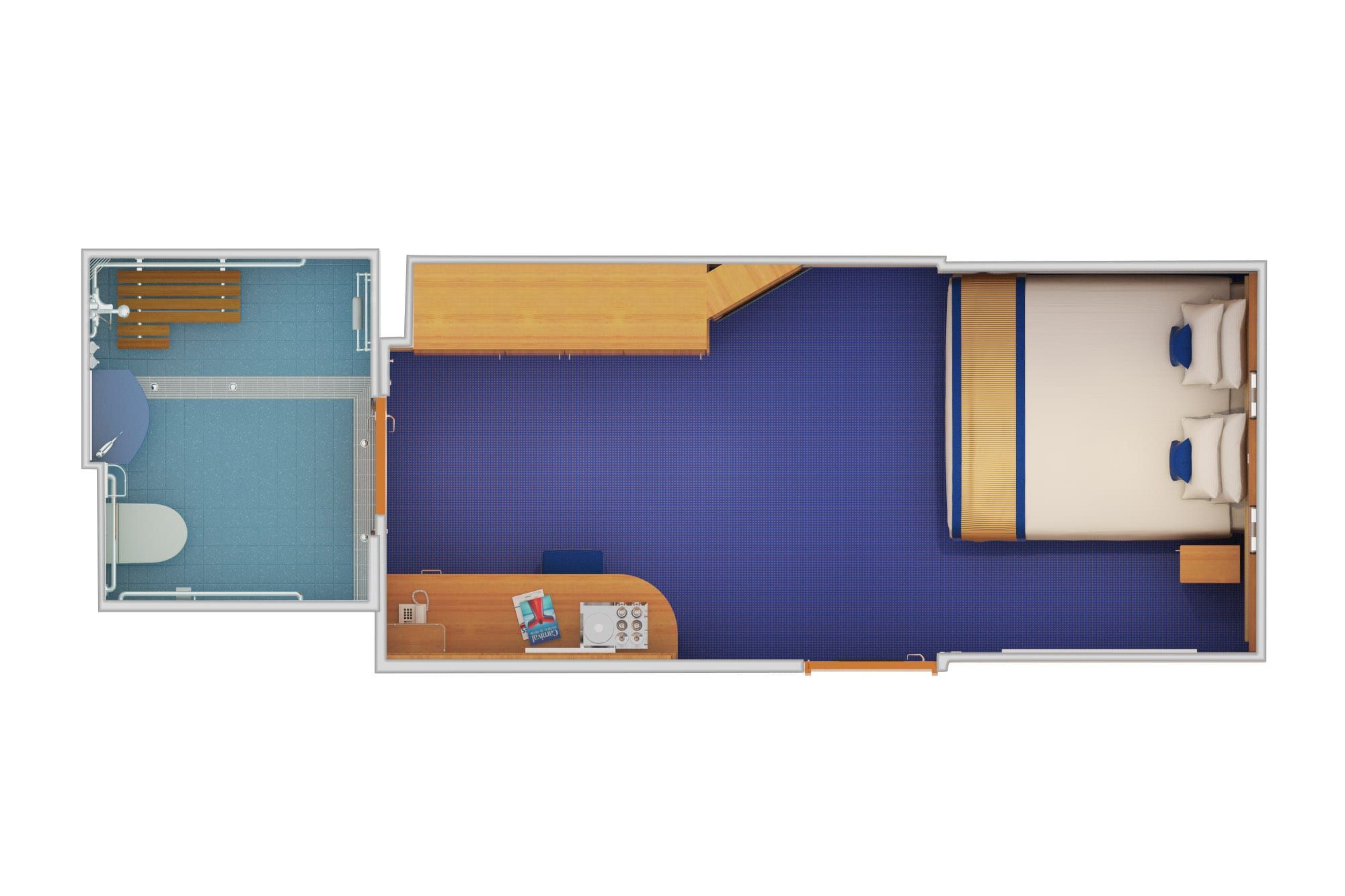 Carnival Sunrise Interior - Accessible (4D) floor plan