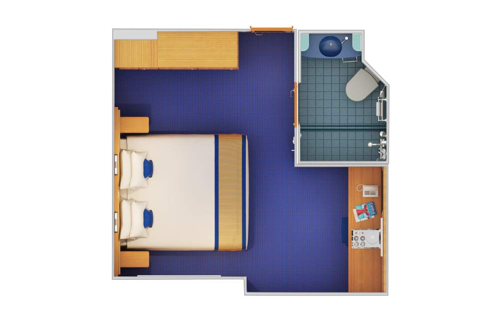 Carnival Sunrise Interior (4E) floor plan, photo 1 of 2 Carnival Sunrise Interior (4E) floor plan, photo 1 of 2