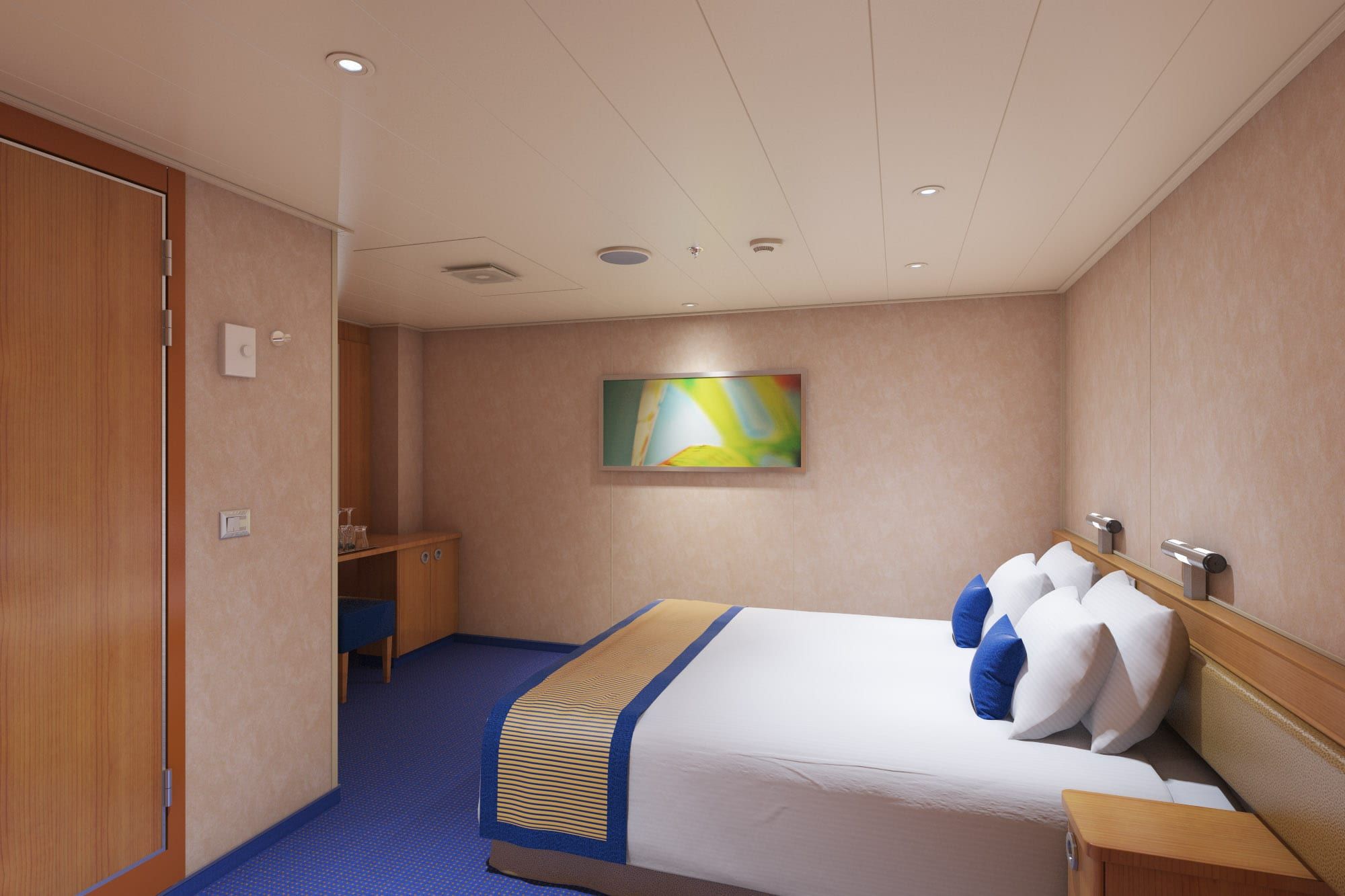 Carnival Radiance Interior (4E) cabin, photo 2 of 2