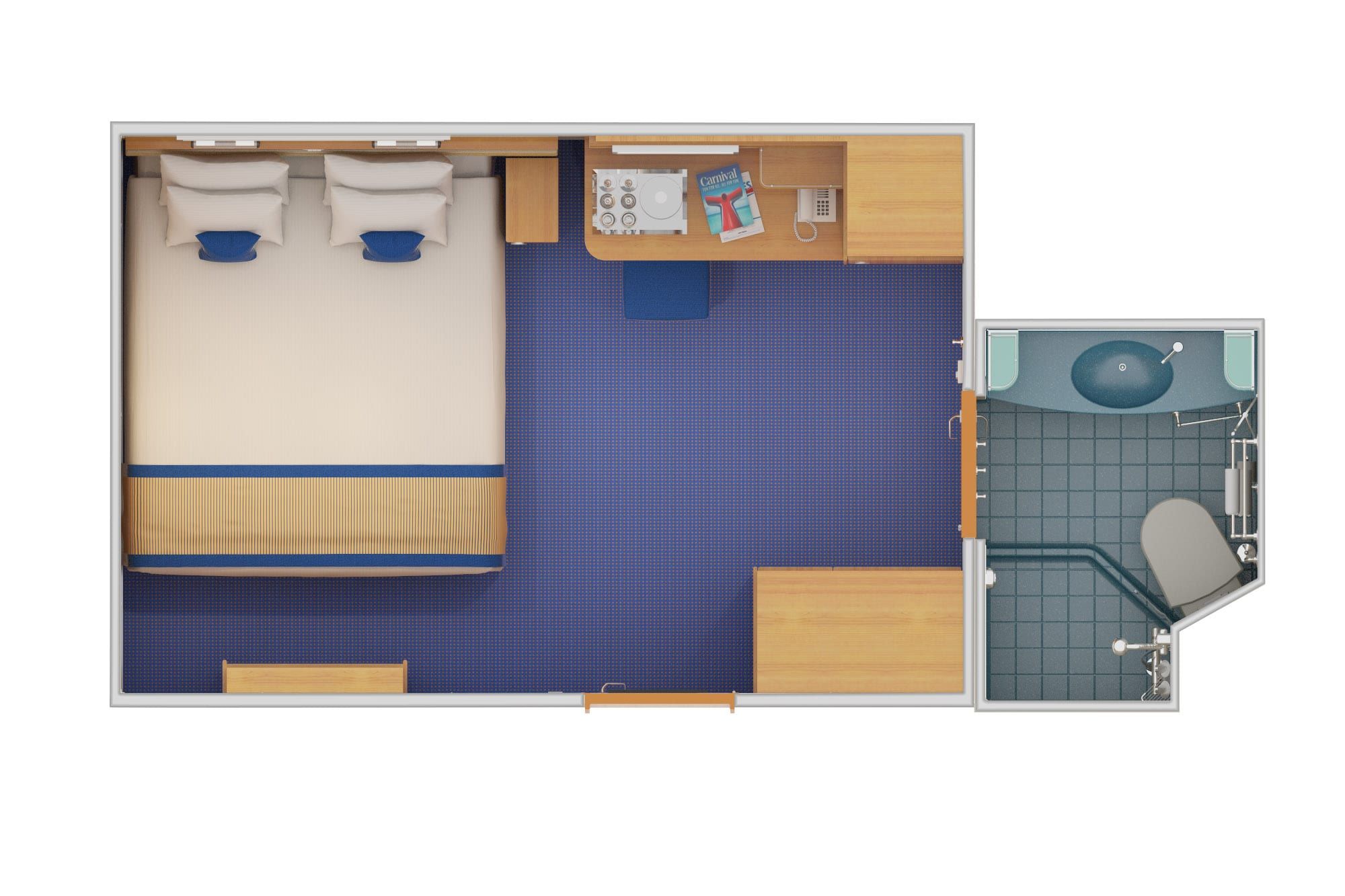 Carnival Radiance Interior (4H) floor plan