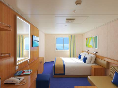 Carnival Radiance Ocean View (6B) cabin, photo 4 of 4 Carnival Radiance Ocean View (6B) cabin, photo 4 of 4