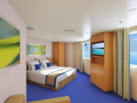 Carnival Radiance Ocean View - Accessible (6B) cabin Carnival Radiance Ocean View - Accessible (6B) cabin
