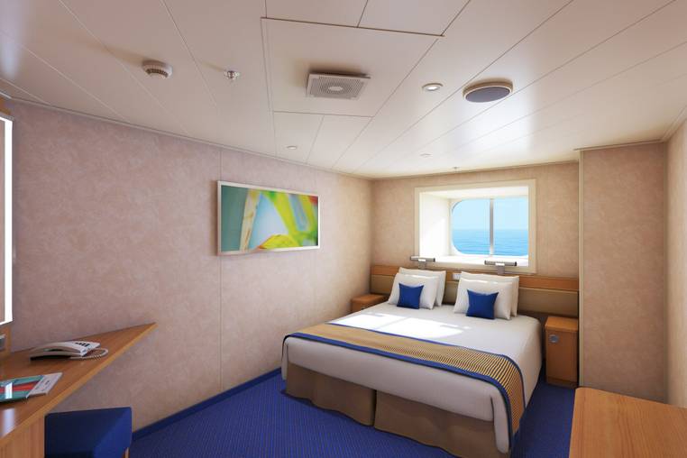 Carnival Radiance Ocean View (6B) cabin, photo 3 of 4