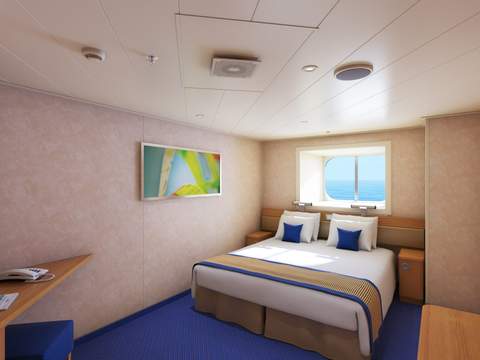 Carnival Radiance Ocean View (6B) cabin, photo 3 of 4 Carnival Radiance Ocean View (6B) cabin, photo 3 of 4