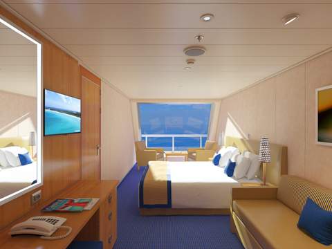 Carnival Radiance Scenic Ocean View (6J) cabin, photo 2 of 2
