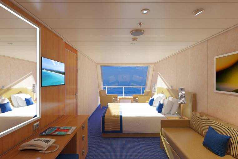 Carnival Radiance Scenic Ocean View (6J) cabin, photo 2 of 2