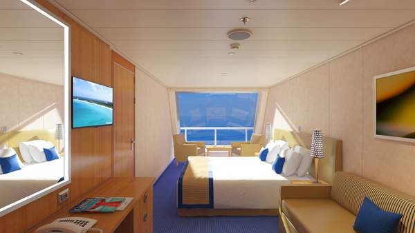Carnival Radiance Scenic Ocean View (6J) cabin, photo 1 of 2 Carnival Radiance Scenic Ocean View (6J) cabin, photo 1 of 2