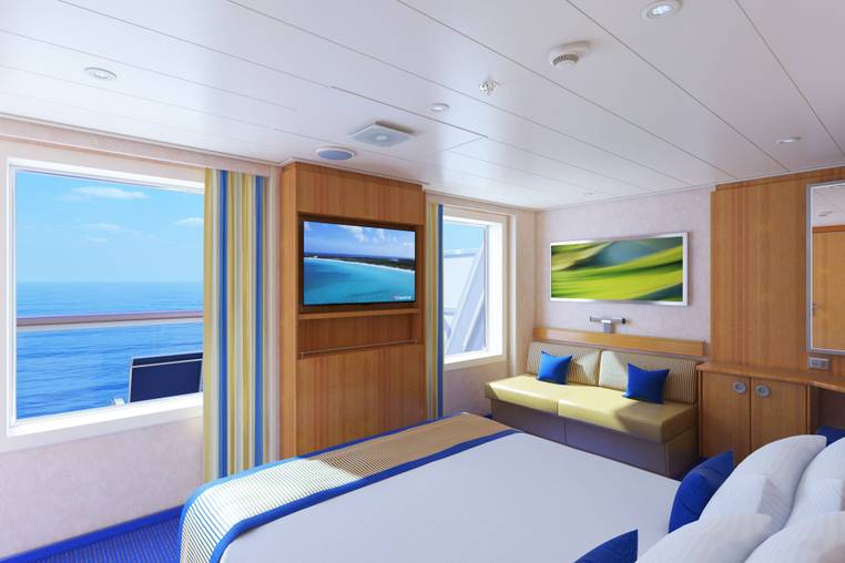 Carnival Radiance Balcony (8A) cabin, photo 2 of 2