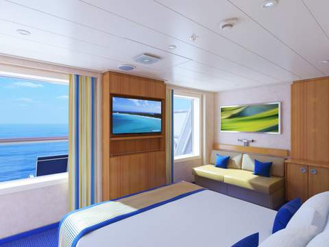 Carnival Radiance Balcony (8A) cabin, photo 2 of 2 Carnival Radiance Balcony (8A) cabin, photo 2 of 2