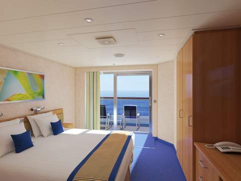 Carnival Radiance Balcony - Accessible (8A) cabin Carnival Radiance Balcony - Accessible (8A) cabin