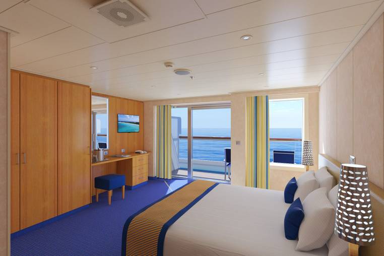 Carnival Radiance Balcony - Accessible (8D) cabin