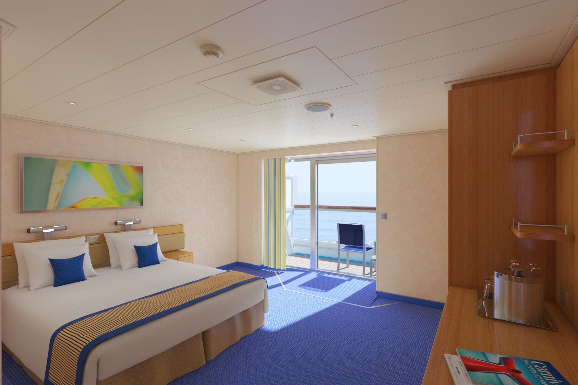Carnival Radiance Premium Balcony - Accessible (9B) cabin