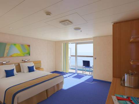Carnival Radiance Premium Balcony - Accessible (9B) cabin