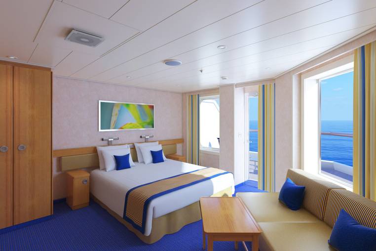 Carnival Radiance Premium Vista Balcony (9C) cabin, photo 1 of 3