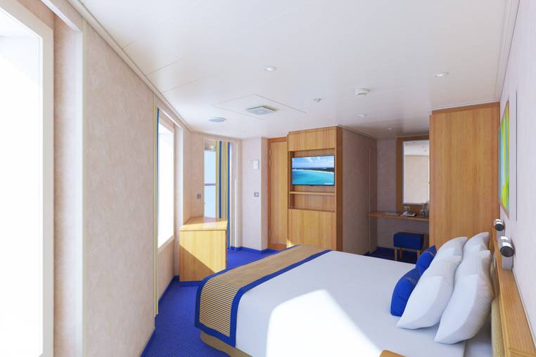 Carnival Radiance Premium Vista Balcony (9C) cabin, photo 3 of 3
