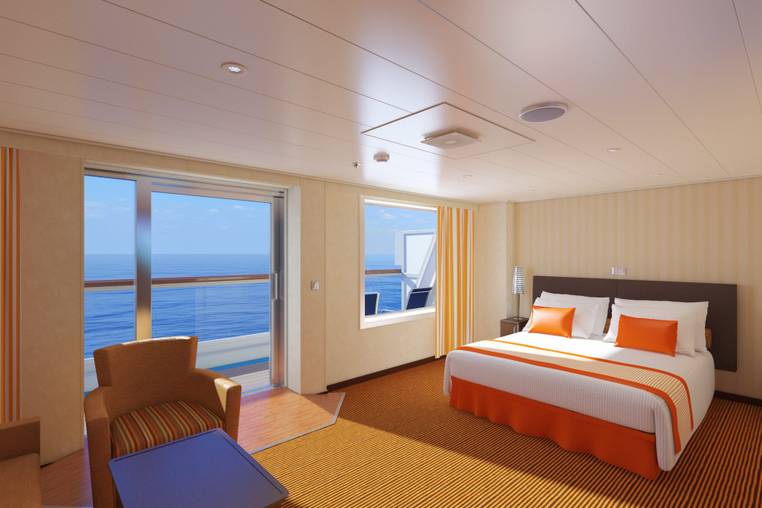 Carnival Radiance Grand Suite - Accessible (GS) cabin