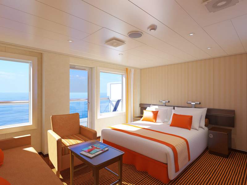 Carnival Radiance Ocean Suite (OS) cabin, photo 1 of 2