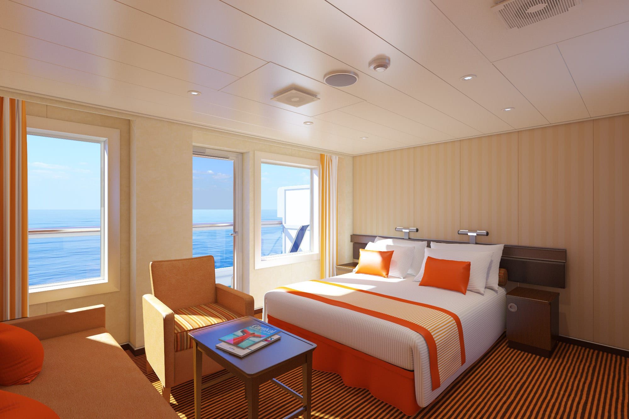 Carnival Radiance Ocean Suite (OS) cabin, photo 2 of 2