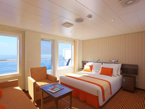 Carnival Radiance Ocean Suite (OS) cabin, photo 2 of 2