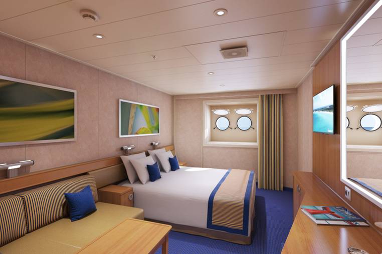 Carnival Radiance Porthole (PT) cabin, photo 1 of 2