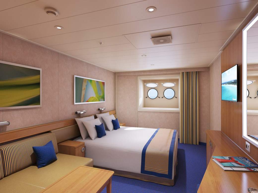 Carnival Radiance Porthole (PT) cabin, photo 1 of 2 Carnival Radiance Porthole (PT) cabin, photo 1 of 2