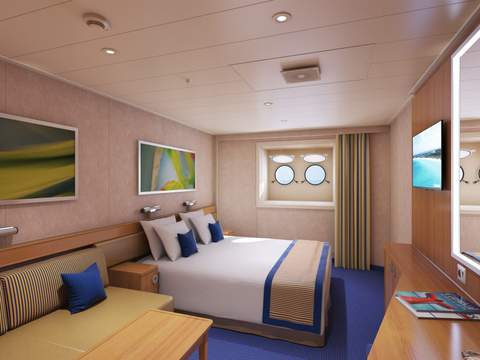 Carnival Radiance Porthole (PT) cabin, photo 1 of 2 Carnival Radiance Porthole (PT) cabin, photo 1 of 2