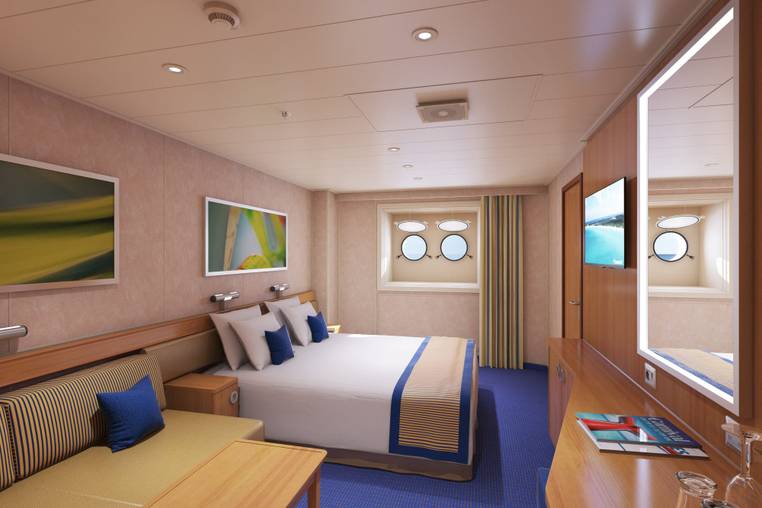 Carnival Radiance Porthole (PT) cabin, photo 2 of 2
