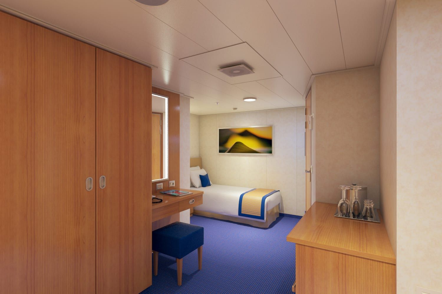 Carnival Horizon Interior Upper/Lower (1A) cabin, photo 8 of 12