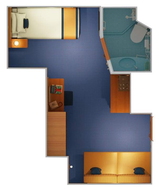 Carnival Vista Interior Upper/Lower (1A) floor plan, photo 1 of 6 Carnival Vista Interior Upper/Lower (1A) floor plan, photo 1 of 6
