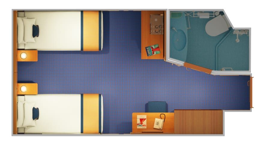 Carnival Horizon Interior (4A) floor plan, photo 2 of 2